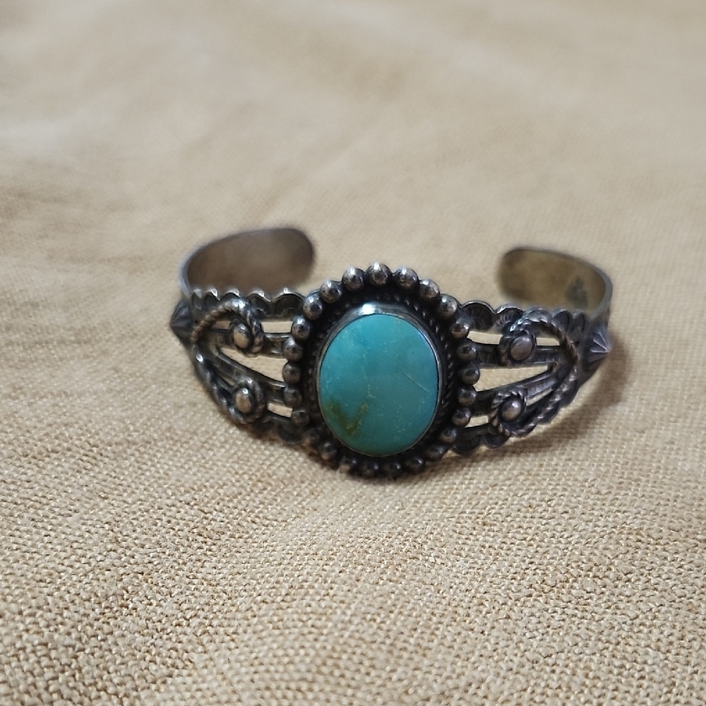 Turquoise Silver Bracelet